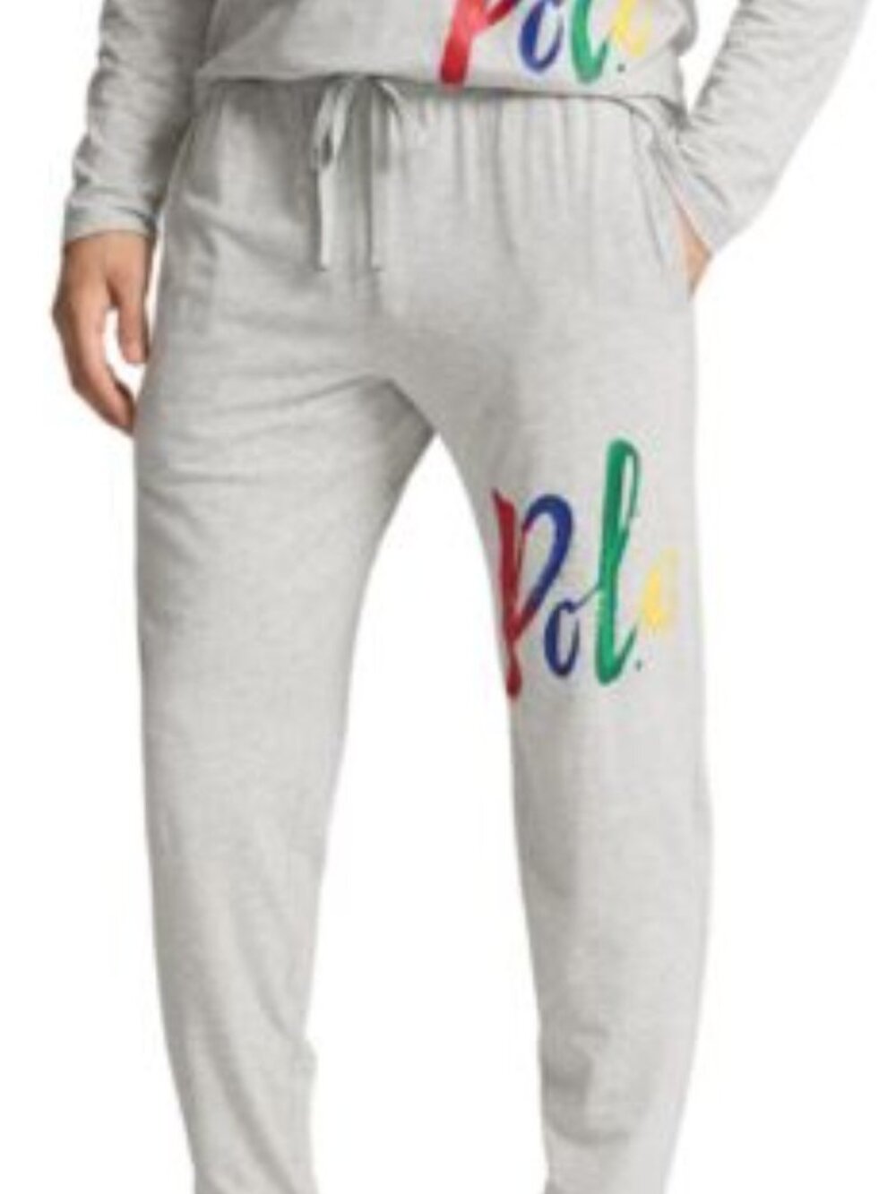 Polo Ralph Lauren Mens Jogger Pajama Pants ANDOVER HEATHER S